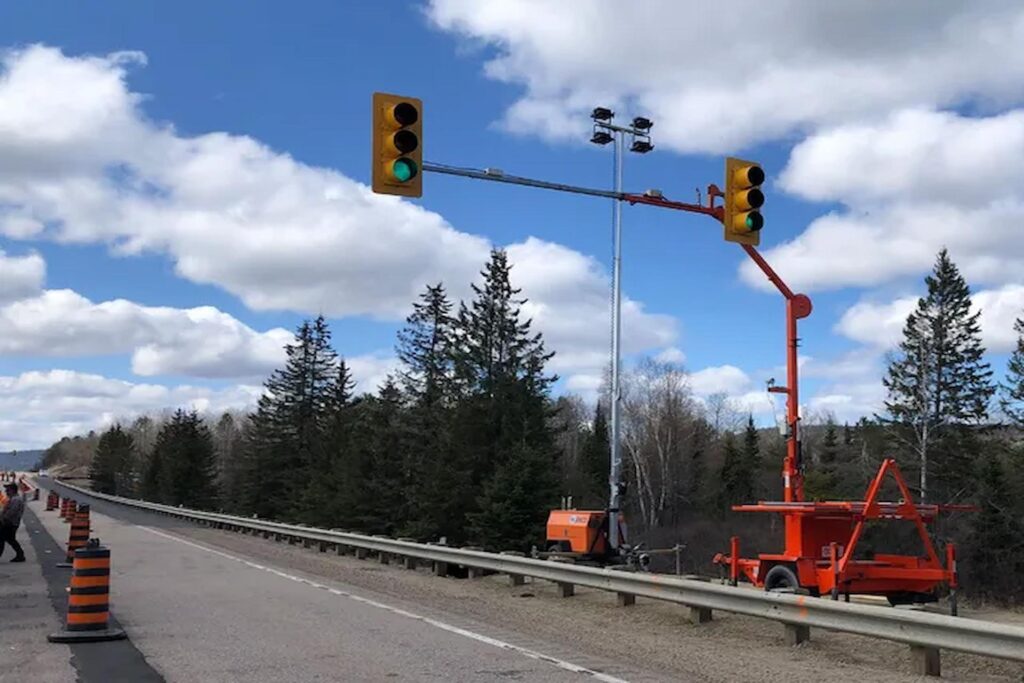 portable traffic lights